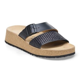 Almina Cuir naturel et synthétique Noir