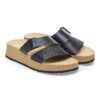 Almina Cuir naturel et synthétique Noir Almina Cuir naturel et synthétique Noir