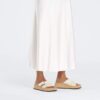 Almina Raphia Cuir naturel Synthétiques
