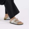 Arizona Big Buckle Cuir naturel verni