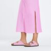 Arizona Big Buckle Cuir naturel verni ultra brillant Fondant Pink