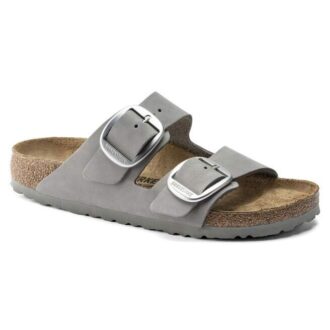 Arizona Big Buckle Cuir Nubuck Dove Gray