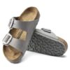 Arizona Big Buckle Cuir Nubuck Dove Gray