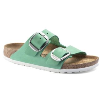 Arizona Big Buckle Cuir nubuck Jade vif