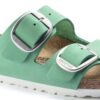 Arizona Big Buckle Cuir nubuck Jade vif