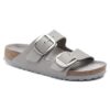 Arizona Big Buckle Cuir nubuck naturel