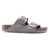 Arizona Big Buckle Cuir nubuck naturel