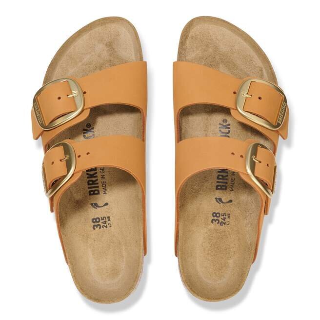Arizona Big Buckle Cuir nubuck Orange brûlé Arizona Big Buckle Cuir nubuck Orange brûlé