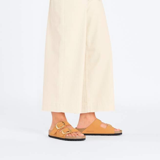 Arizona Big Buckle Cuir nubuck Orange brûlé Arizona Big Buckle Cuir nubuck Orange brûlé