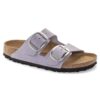Arizona Big Buckle en cuir nubuck Purple Fog