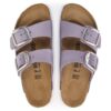 Arizona Big Buckle en cuir nubuck Purple Fog