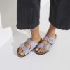 Arizona Big Buckle en cuir nubuck Purple Fog