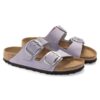 Arizona Big Buckle en cuir nubuck Purple Fog