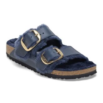 Arizona Big Buckle Shearling Cuir naturel huilé