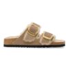 Arizona Big Buckle Shearling Cuir naturel huilé