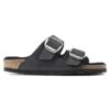 Arizona Big Buckle Shearling Cuir naturel huilé