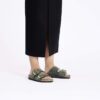 Arizona Big Buckle Shearling Cuir naturel huilé