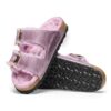 Arizona Big Buckle Shearling Cuir naturel huilé