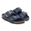 Arizona Big Buckle Shearling Cuir naturel huilé