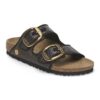 Arizona Big Buckle Textile Raffia Noir Arizona Big Buckle Textile Raffia Noir