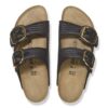 Arizona Big Buckle Textile Raffia Noir Arizona Big Buckle Textile Raffia Noir