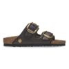 Arizona Big Buckle Textile Raffia Noir Arizona Big Buckle Textile Raffia Noir