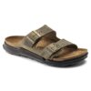 Arizona Crosstown pour homme, cuir huilé, kaki délavé Arizona Crosstown pour homme, cuir huilé, kaki délavé