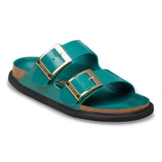 Arizona Droplet Buckle Cuir naturel verni