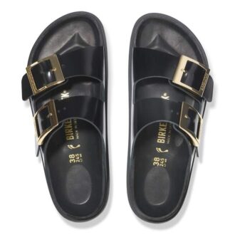 Arizona Droplet Buckle Cuir naturel verni