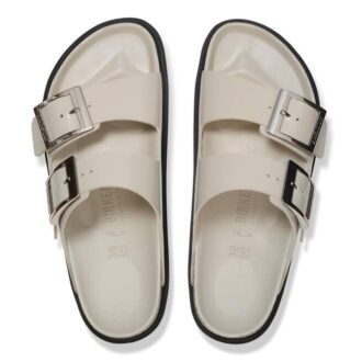 Arizona Droplet Buckle Cuir naturel verni