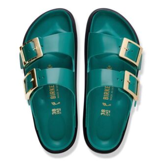 Arizona Droplet Buckle Cuir naturel verni