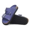 Arizona Droplet Buckle Cuir naturel verni