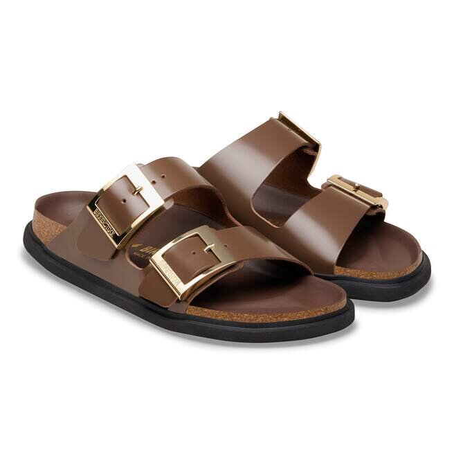 Arizona Droplet Buckle Cuir naturel verni Arizona Droplet Buckle Cuir naturel verni
