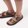 Arizona Droplet Buckle Cuir naturel verni Arizona Droplet Buckle Cuir naturel verni