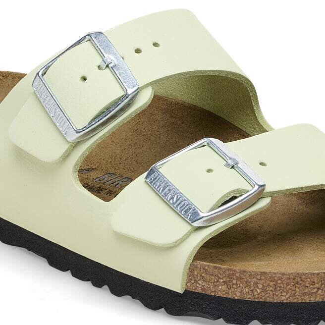 Arizona en cuir nubuck vert citron délavé Arizona en cuir nubuck vert citron délavé
