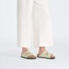 Arizona en cuir nubuck vert citron délavé Arizona en cuir nubuck vert citron délavé