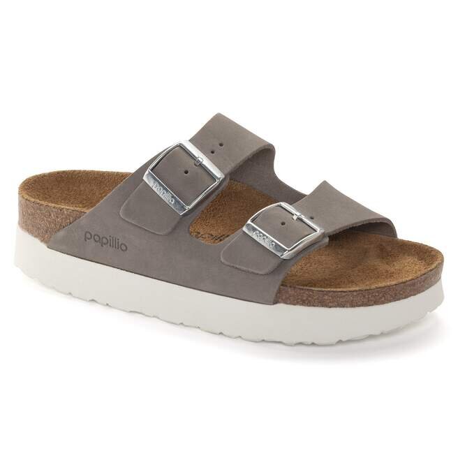 Arizona Flex Platform Cuir nubuck Gris tourterelle Arizona Flex Platform Cuir nubuck Gris tourterelle