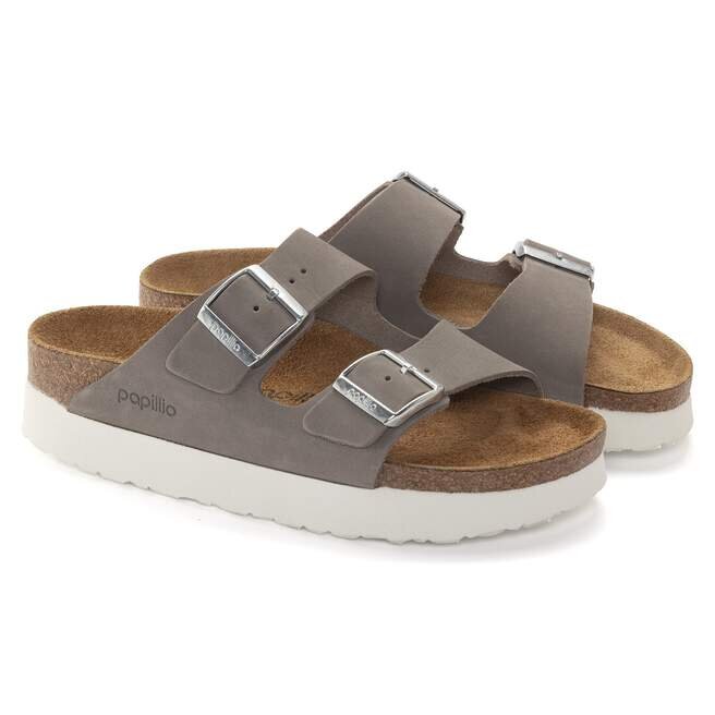 Arizona Flex Platform Cuir nubuck Gris tourterelle Arizona Flex Platform Cuir nubuck Gris tourterelle