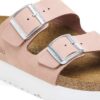 Arizona Flex Platform Cuir nubuck Rose pâle Arizona Flex Platform Cuir nubuck Rose pâle