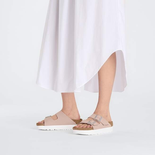 Arizona Flex Platform Cuir nubuck Rose pâle Arizona Flex Platform Cuir nubuck Rose pâle