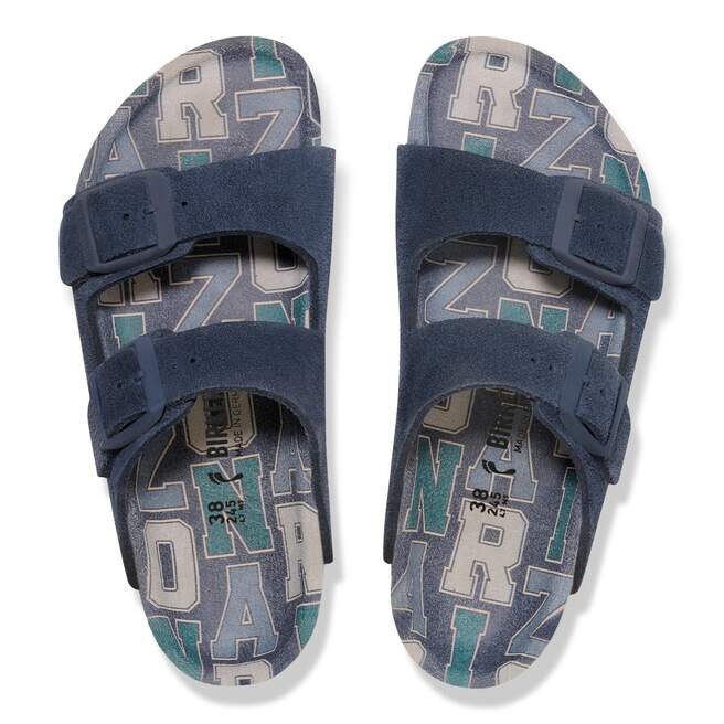 Arizona Kids Cuir suédé Nouveau Bleu marine Arizona Kids Cuir suédé Nouveau Bleu marine