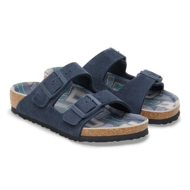Arizona Kids Cuir suédé Nouveau Bleu marine Arizona Kids Cuir suédé Nouveau Bleu marine