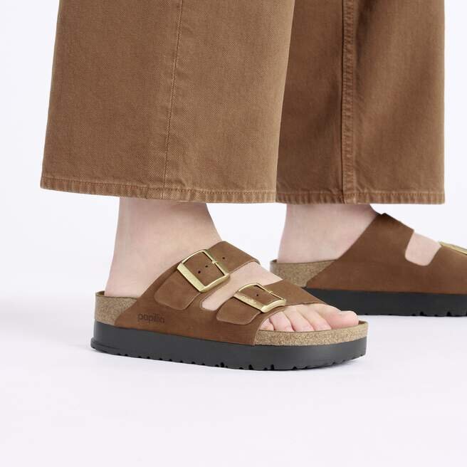 Arizona Pap Flex Platform Cuir nubuck Arizona Pap Flex Platform Cuir nubuck