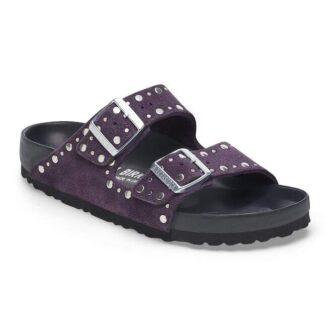 Arizona Rivets Cuir suédé Acai