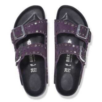 Arizona Rivets Cuir suédé Acai