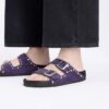 Arizona Rivets Cuir suédé Acai
