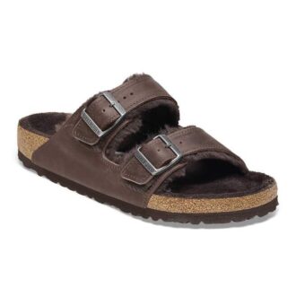 Arizona Shearling Cuir huilé Habana