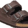 Arizona Shearling Cuir huilé Habana