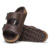 Arizona Shearling Cuir huilé Habana