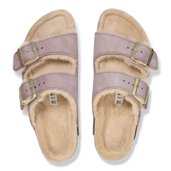 Arizona Shearling Cuir suédé fourrure Arizona Shearling Cuir suédé fourrure